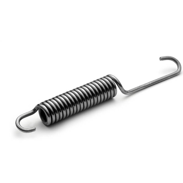 Custom Springs 5 Extension spring with one extended hook end, past project sample (Zigoal)