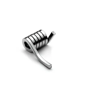 Custom torsion springs designed for specific industrial needs.