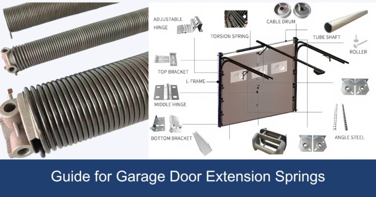 Guide for Garage Door Extension Springs