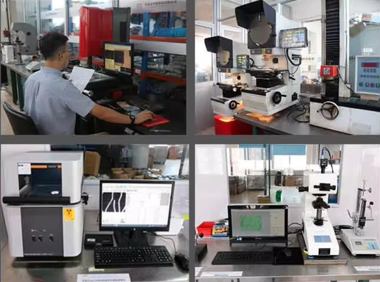 Custom Clock Springs 18 Quality control lab with spring testing and measuring equipment (Zigoal)